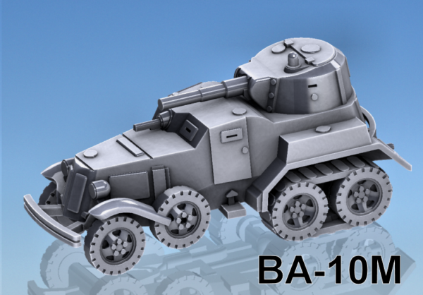 Russian - BA-10M Armored Car  (3)