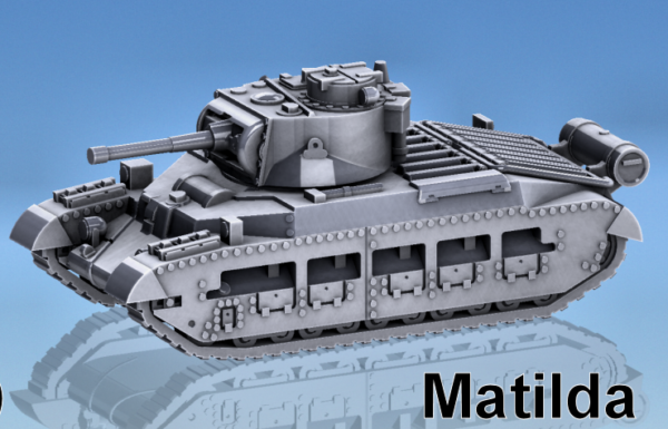 British - Matilda Tank  (3)