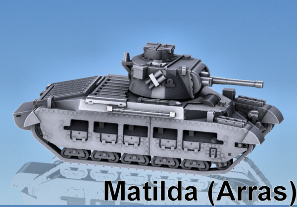 British - Matilda (Arras) Tank  (3)