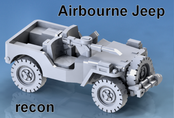 British - Airborne Jeep recon  (3)