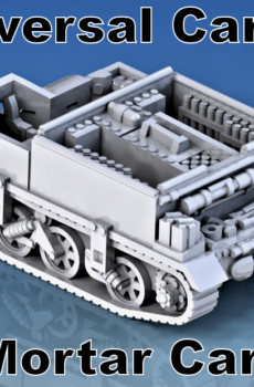 British Universal - 3" Mortar Carrier  (3)