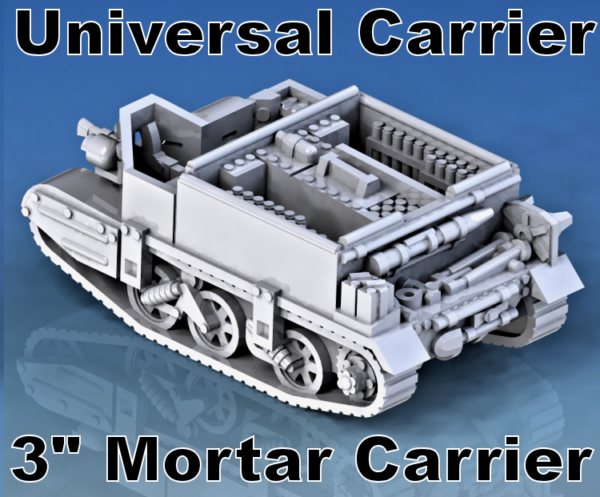 British Universal - 3" Mortar Carrier  (3)