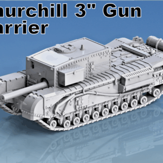 British - Churchill 3" Gun Carrier  (1)