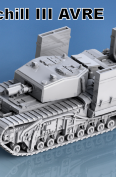British - Churchill AVRE Tank  (1)