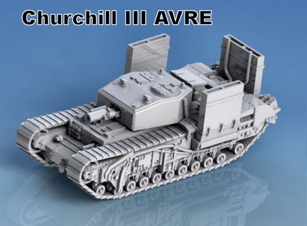 British - Churchill AVRE Tank  (1)
