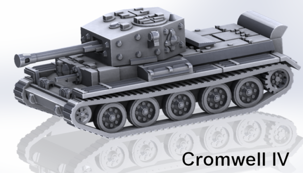 British - Cromwell IV Tank  (3)