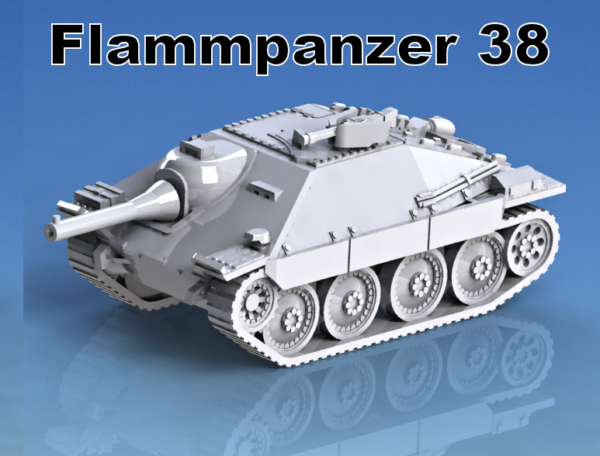 German - Hetzer (Flammpanzer) SPG (1)