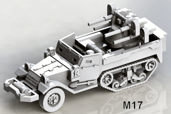 US - M17 Quad AA Halftrack  (3)