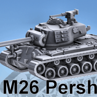 US - M26 Pershing Heavy Tank  (3)