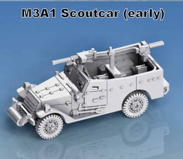 US - M3A1 Scout Car (variations)  (3) - Image 3