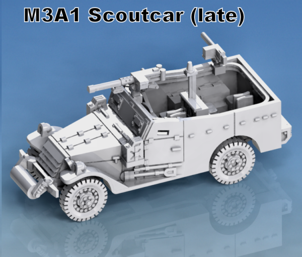 US - M3A1 Scout Car (variations)  (3) - Image 2
