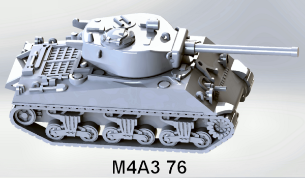US - M4A3 - 76 - Sherman  (3)