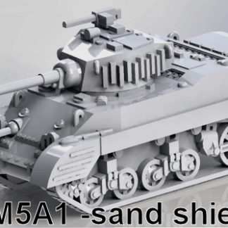 US - M5 Stuart Light Tanks  (3)