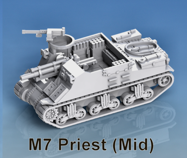 US - M7 Priests - variations  (3) - Image 2