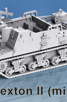 British - M7 Sexton II - variations  (3)