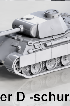 German - PzV - Panther D - Schurzen (3)