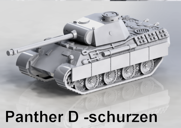 German - PzV - Panther D - Schurzen (3)