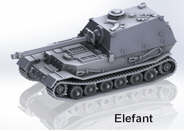 German - Panzerjager Elefant SPG (3)