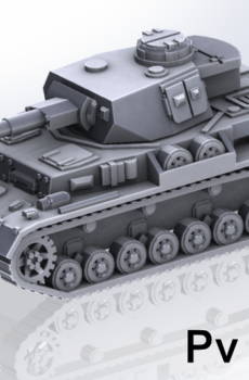German -Pv IV G Medium Tank  (3)
