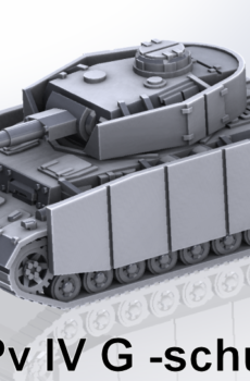 German -Pv IV G Schurzen - Medium Tank  (3)