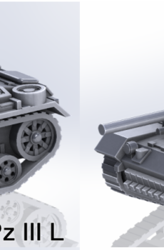German -Pz III L - Medium Tank  (3)