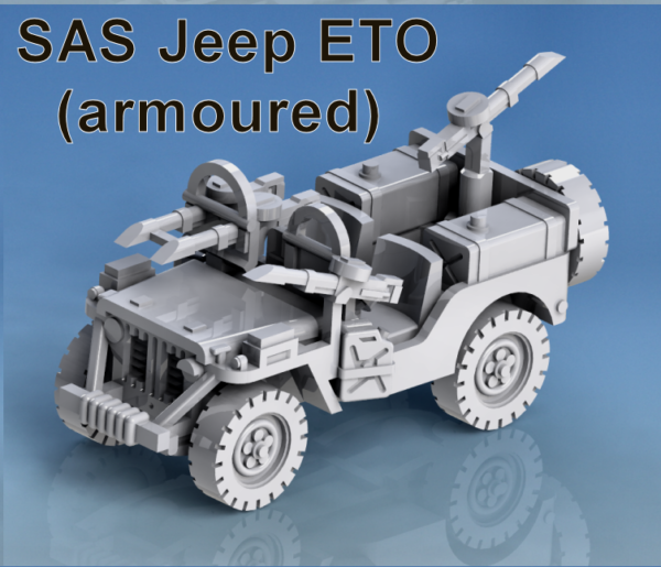 British - SAS Jeep - variations  (3) - Image 3