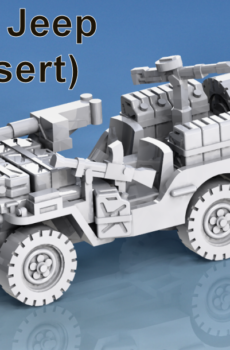 British - SAS Jeep - variations  (3)