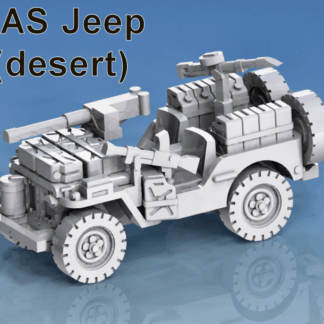 British - SAS Jeep - variations  (3)
