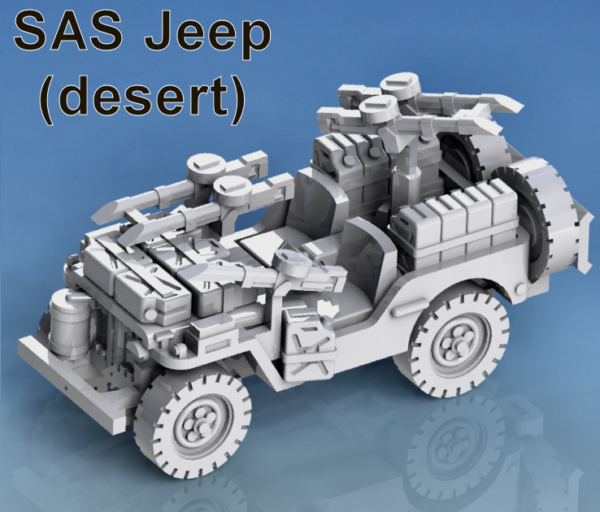 British - SAS Jeep - variations  (3) - Image 2