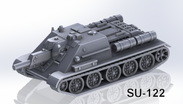 Russian - SU-122 SPG  (3)