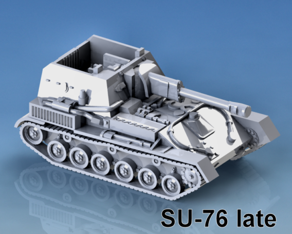 Russian - SU-76 SPG  Late  (3)