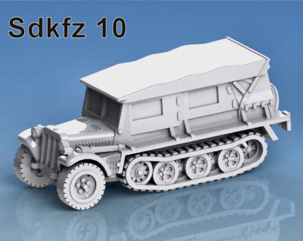 German - Sdkfz 10 Heavy Halftrack  (3) - Image 2