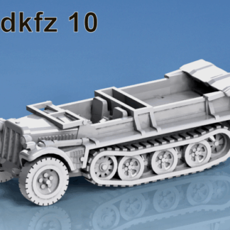 German - Sdkfz 10 Heavy Halftrack  (3)