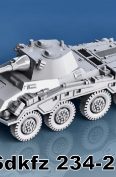 German - Sdkfz 234-1 AC (variations) (3)