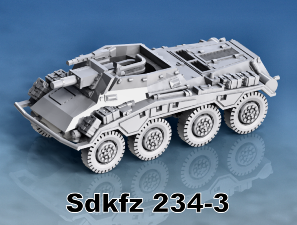 German - Sdkfz 234-1 AC (variations) (3) - Image 2