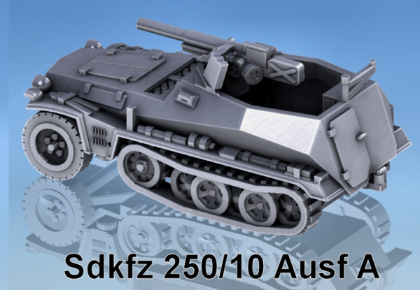German -Sdkfz 250 Ausf A  Series Halftracks (3) - Image 4