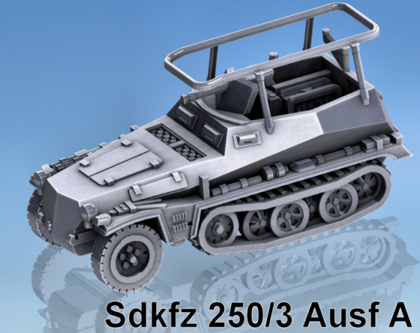 German -Sdkfz 250 Ausf A  Series Halftracks (3) - Image 2