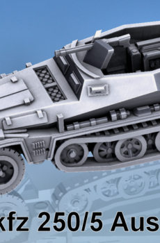 German -Sdkfz 250 Ausf A  Series Halftracks (3)