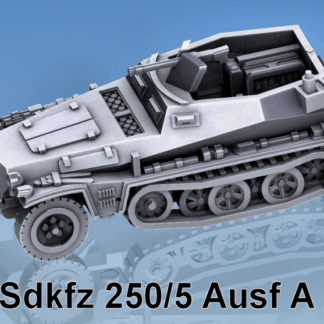 German -Sdkfz 250 Ausf A  Series Halftracks (3)