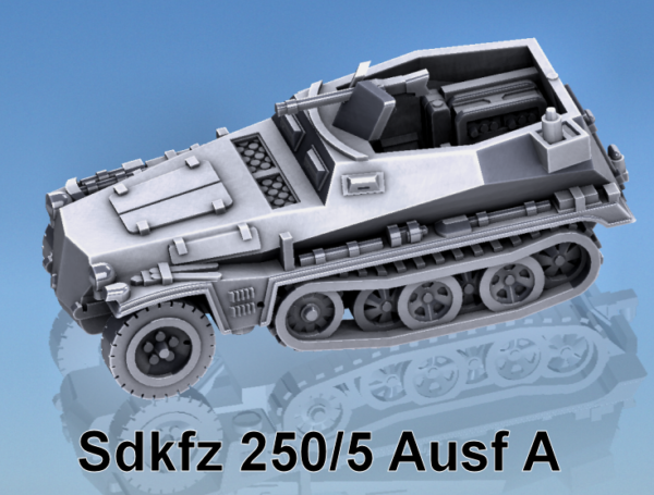 German -Sdkfz 250 Ausf A  Series Halftracks (3)