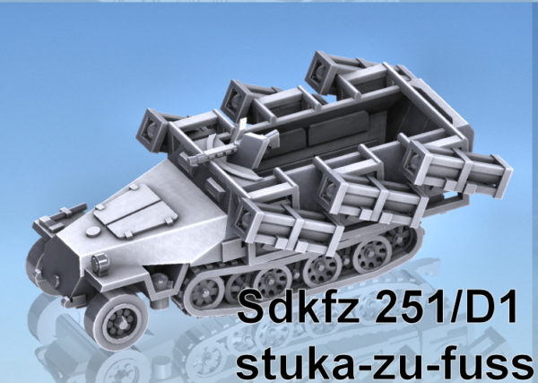 German - Sdkfz 251/D1 Halftrack (3)