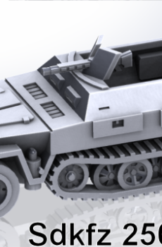 German - Sdkfz 250/B-1 Halftrack  (3)