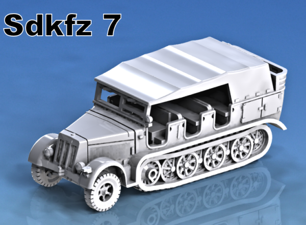 German - Sdkfz 7 Heavy Halftrack  (3)