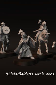 Dark Ages - Shield Maidens with Axes