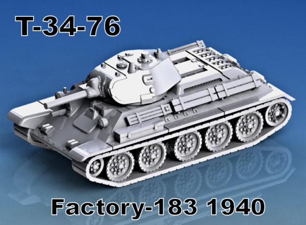 Russian - T34/76 (variations) - Tank  (3)