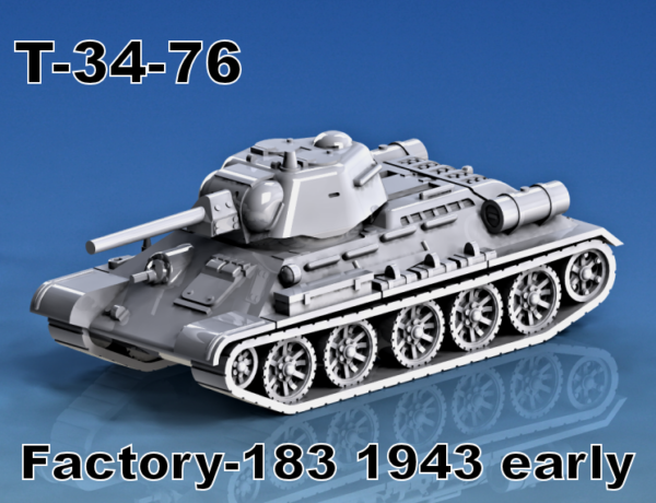Russian - T34/76 (variations) - Tank  (3) - Image 4