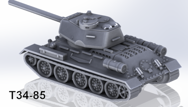 Russian - T34/85 - Battle Tank  (3) - Image 2