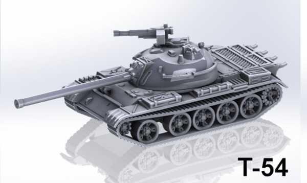 Russian - T-54 Tank (3)