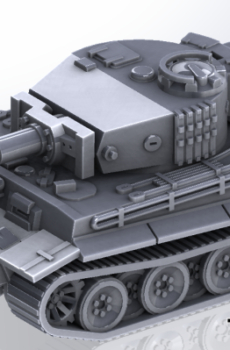 German - Tiger I - Mid War  (3)