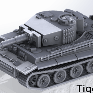 German - Tiger I - Mid War  (3)